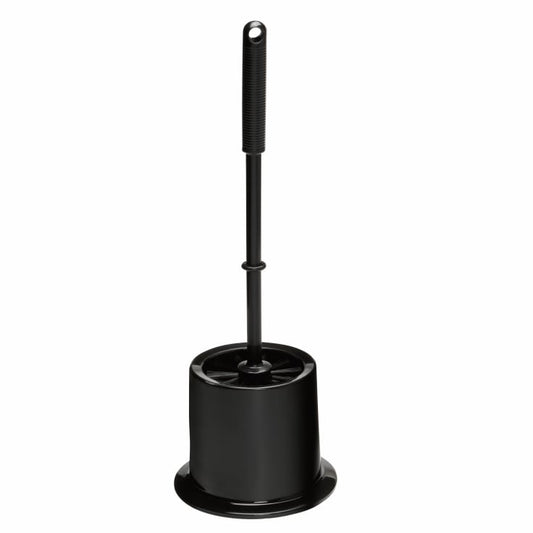 Haug WC-Garnitur Topf schwarz, Ø 132 x 375 mm, Artikelnummer 65988